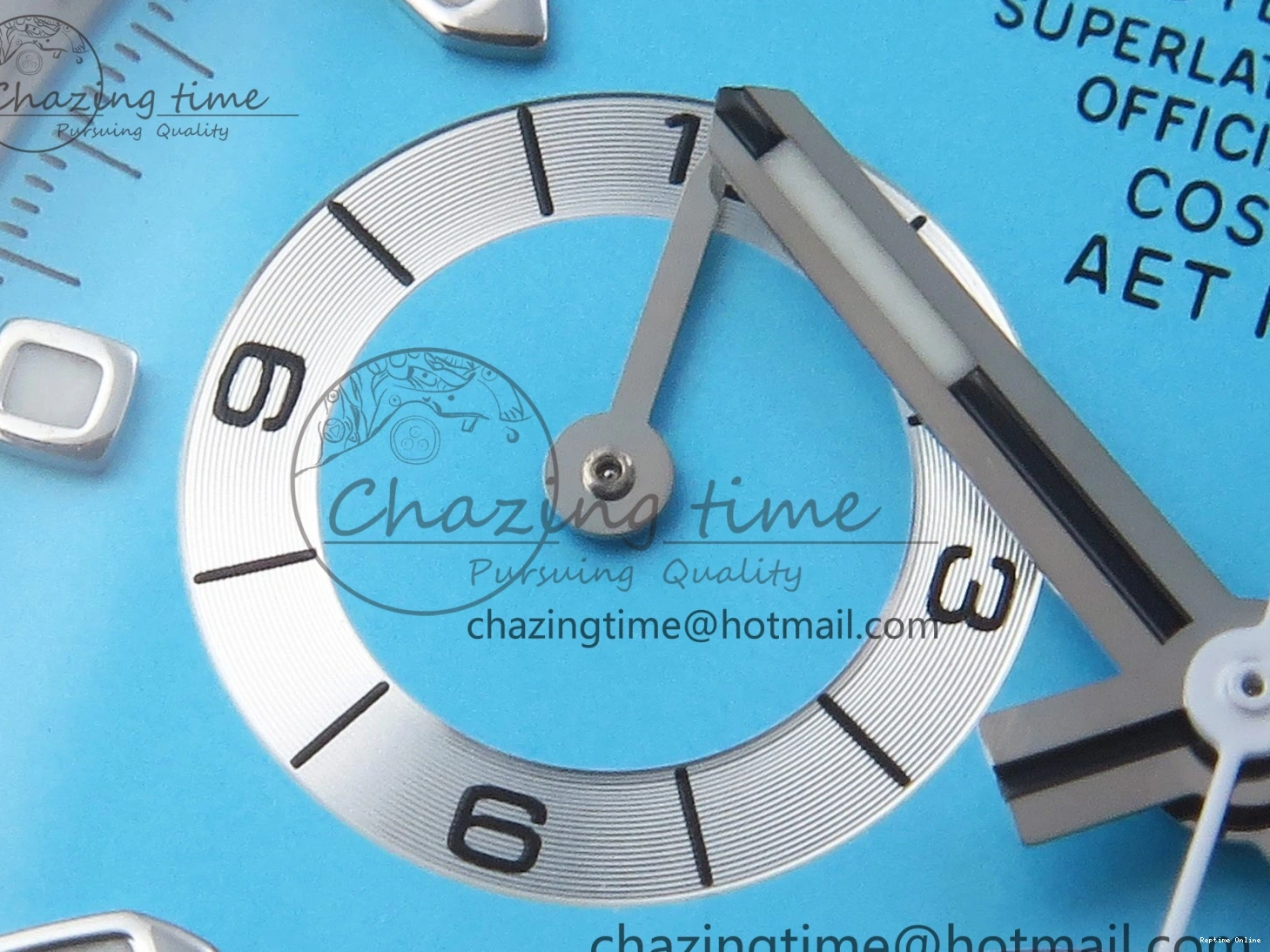 1224 Daytona AET White Ceramic Case and Bracelet Tiffany Blue Dial SA4130 V GoAnywhere 1889